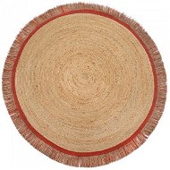 Flair Rugs Kusový koberec Kahana Terracotta kruh 180 × 180 cm - Koberec