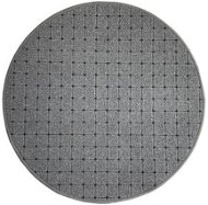 Vopi Kusový koberec Udinese šedý kruh 400 × 400 cm - Koberec