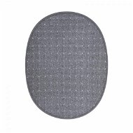 Vopi Kusový koberec Udinese šedý ovál 400 × 500 cm - Koberec