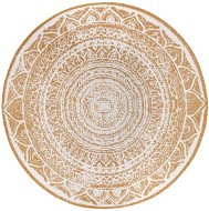 NORTHRUGS Kusový koberec Twin Supreme 105799 Ochre kruh - Koberec