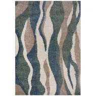 Flair Rugs Kusový koberec Alta Stream Blue/Green 80 × 150 cm - Koberec