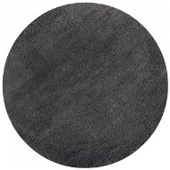 Flair Rugs Kusový koberec Shaggy Teddy Charcoal kruh 133 × 133 cm - Koberec