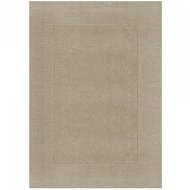 Flair Rugs Kusový ručne tkaný koberec Tuscany Textured Wool Border Natural - Koberec