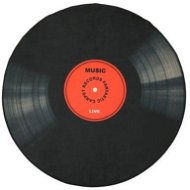 Mujkoberec Original Kusový koberec Vinylová platňa 150 × 150 cm - Koberec