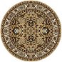 Alfa Carpets Kusový koberec Teheran T-117 beige kruh - Koberec