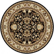 Alfa Carpets Kusový koberec Teherán T-117 brown kruh 190 × 190 cm - Koberec