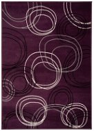 Alfa Carpets Kusový koberec Kruhy lila - Koberec
