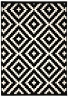 Alfa Carpets Kusový koberec Gloria new black/cream 160 × 230 cm - Koberec