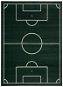 Alfa Carpets Kusový koberec Fotbal green 120 × 170 cm - Koberec
