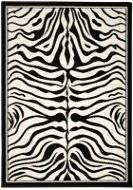 Alfa Carpets Kusový koberec Zebra black/white 120 × 170 cm - Koberec