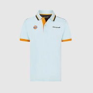 McLaren Gulf polo tričko modré - Tričko