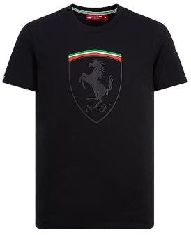 Ferrari pánské tričko Mono shield černé - Tričko - Hlavní obrázek