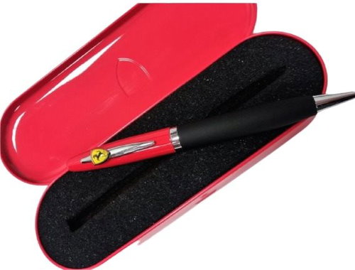 Ferrari red, with case - Ballpoint Pen - Main image