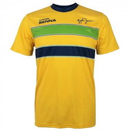 Ayrton Senna tričko pruhy - Tričko