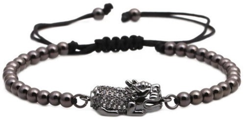 FENGSHUIHARMONY Pi Yao black bracelet - Bracelet - Main image