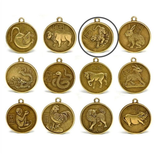 FENGSHUIHARMONY TYGR Zodiac Coin - Charm - Main image