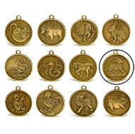 FENGSHUIHARMONY GOAT Coin Zodiac - Charm