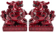 Fengshuiharmony Pair of red Pi yao - 5,5cm - Decoration