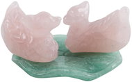 Fengshuiharmony Mandarin ducks - rose quartz - Decoration
