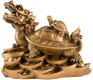 Fengshuiharmony Golden Dragon Turtle - Decoration