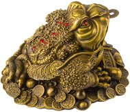 Fengshuiharmony XXL Mosazná třínohá žába - Dekorace