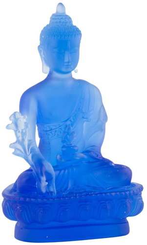 Fengshuiharmony Buddha of happiness and abundance blue - Decoration - Main image