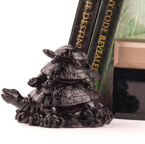 Fengshuiharmony Happy Turtle - 3 generations - Decoration - Main image