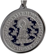 FENGSHUIHARMONY Medical amulet Buddha with mirror - Charm