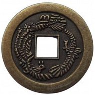 FENGSHUIHARMONY Coin dragon and phoenix for luck and prosperity - Charm