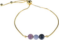 Feng Shui Harmony Gold plated bracelet with rhinestones Sagittarius - Bracelet