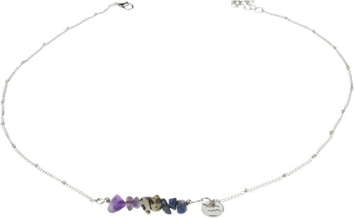 Feng Shui Harmony Necklace with Aquarius sign - Necklace - Main image