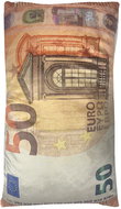 4sleep Decorative pillow 50 Euro note 30 × 50 cm - Pillow