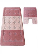 4sleep 2-piece set, MONTANA EDREMIT, pink - Bath Mat