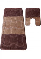 4sleep 2-piece set, MONTANA SARIYER, brown - Bath Mat