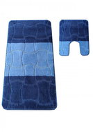 4sleep 2-piece set, MONTANA SARIYER, blue - Bath Mat