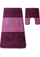 4sleep 2-piece set, MONTANA SARIYER, purple - Bath Mat