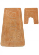 4sleep 2-piece set, MONTANA MARITIME, mustard - Bath Mat