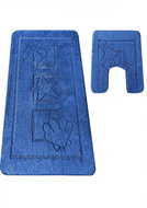 4sleep 2-piece set, MONTANA MARITIME, blue - Bath Mat