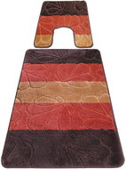 4sleep 2-piece set U, MONTANA 01, brown - Bath Mat