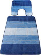 4sleep 2-piece set U, MONTANA 04, blue - Bath Mat