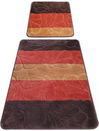 4sleep 2-piece set, MONTANA 01, brown - Bath Mat