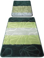 4sleep 2-piece set, MONTANA 01, green - Bath Mat