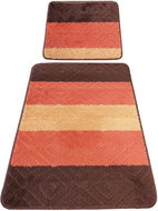 4sleep 2-piece set, MONTANA 03, brown - Bath Mat