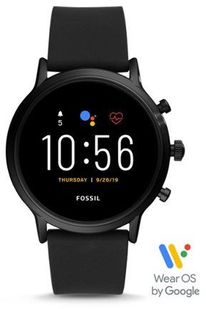 Black fossil smartwatch online