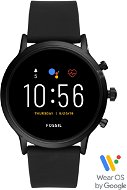 FOSSIL FTW4025 M Black/Black Silicon - Smart Watch