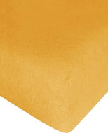 4sleep terry with elastic 90/200 yellow/orange - Bedsheet