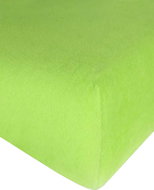 4sleep terry with elastic 90/200 yellow-green - Bedsheet
