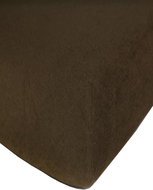4sleep terry with elastic 90/200 brown - Bedsheet