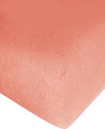 4sleep terry with elastic 180/200 salmon - Bedsheet