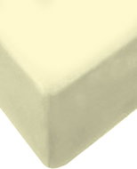 4sleep jersey with elastic band 90/200 banana - Bedsheet